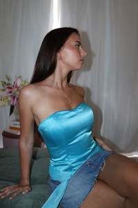 Vintage Naomi Corset - Blue