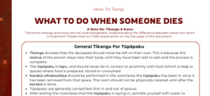 How To Tangi: What To Do When Someone Dies - Free Download