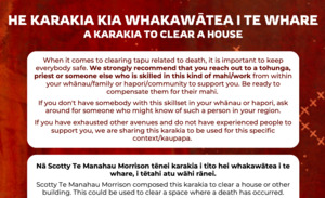 How To Tangi: Karakia: Whakawātea - Free Download
