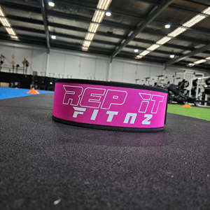 Weightlifting Belts: RIF Pink 4" Weightlifting Belt