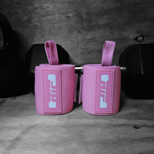 RIF Pink Wrist Wraps