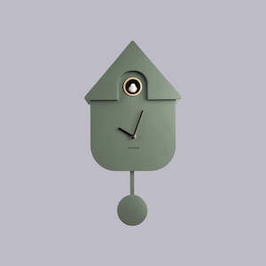 Karlsson | Modern Cuckoo Clock | Jungle Green