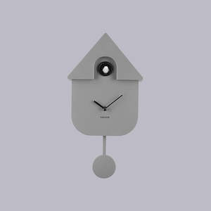 Karlsson: Karlsson | Modern Cuckoo Clock | Mouse Grey