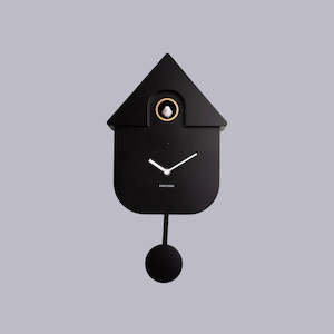 Karlsson: Karlsson | Modern Cuckoo Clock | Black