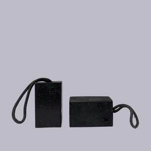 Aermeda | Soap on a Rope | Wild Kelp, Pumice & Activated Charcoal | 155g