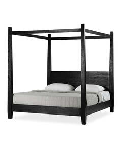 Japandi: Retreat 4 Poster Bed