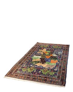Balouch Herat War Rug 122x209cm