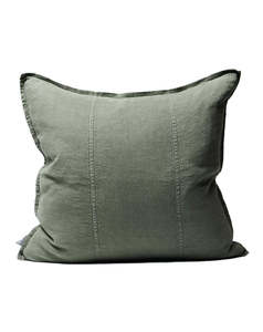 Luca Linen Cushion Khaki 60x60