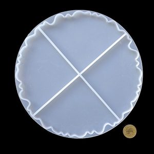 Wood Treatment: Geode Quarters Coaster Moulds 1