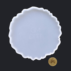 Wood Treatment: Wave Coaster Mould A