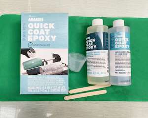 Pre Sealing Resin: Alumilite AMAZING QUICK COAT - FDA Approved