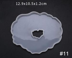 Irregular Coaster Moulds - 013 with hole