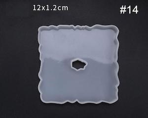 Irregular Coaster Moulds - 04 with hole