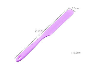 Mixing Stick Silicone Mould Reinforced Extended Cream Cake Mixing Scraper - BPA &hellip;