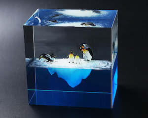 3D Model Resin Mould Decoration Resin Filler Simulated - Penguin