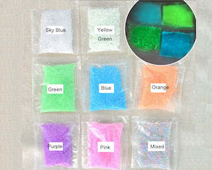 Glow in Dark Sand Art Resin Filler Photoluminescent Fluorescent