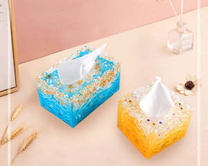 Storage Mould 1: Tissue Box Moulds Set for DIY Craft and Resin Art