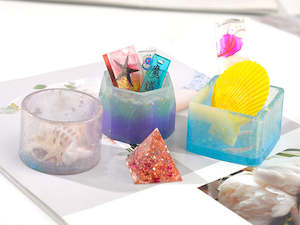 Jewelry Storage Moulds Set for DIY Craft and Resin Art - 3pcs/set