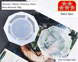 Ashtray Moulds Epoxy Resin Moulds Silicone Mould Casting Mould for Large Size DI&hellip;