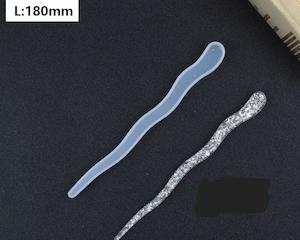Silicone Hairpin Mould Clear Hairpin Hair Stick Mould DIY Epoxy Resin Mould Jewe&hellip;
