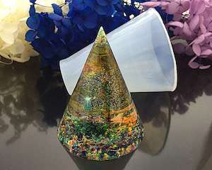 Cone Moulds Hexagonal Silicone Resin Moulds Super flexible, Super Transparent Cl&hellip;