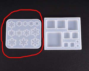 Snowflake Silicone Moulds, DIY Silicone Pendant Mould Making Resin Casting Mould&hellip;