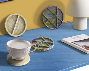 Plate Moulds: Dish Moulds - Round Grid