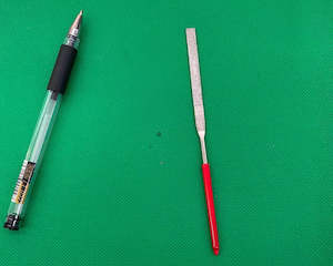 Sanding: Flat Diamond Grit Files