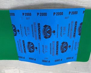 Sanding: STARCKE Sandpaper Germany 2000 Grit for DIY Resin Art