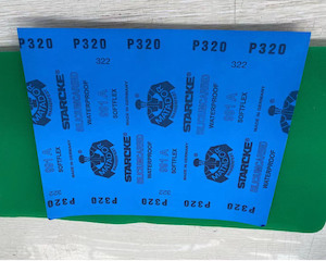 Sanding: STARCKE Sandpaper Germany 320 Grit for DIY Resin Art