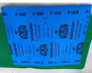 Sanding: STARCKE Sandpaper Germany 1000 Grit for DIY Resin Art