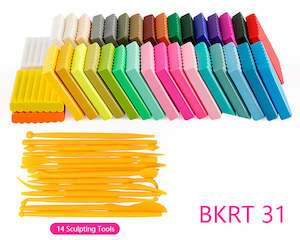 Polymer Clay Oven Bake Clay Modelling Clay - 36 Colors