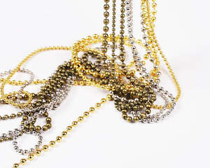 Rop Cords And Chain: Metal Ball Bead Chain Cord