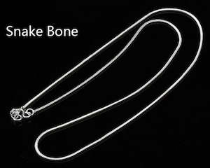 Rop Cords And Chain: Silver Plated Necklace Cord