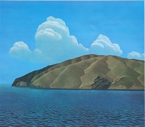 Brent Wong Prints: Brent Wong Print 2. Waves, Coast, Cloud, Sky