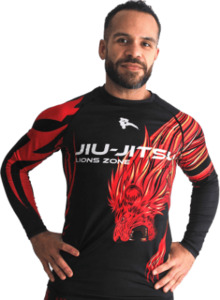 Products: Lion Zone Rash Guard respectsports