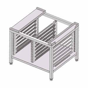 Pizza Oven Stands: Fagor Stand With 12 Sets Of Guides To Hold 1/1Gn & 2/1Gn Trays SH-102-B