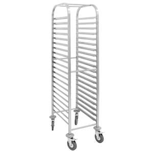 Trolleys: Vogue Gastronorm Racking Trolley 20 Level