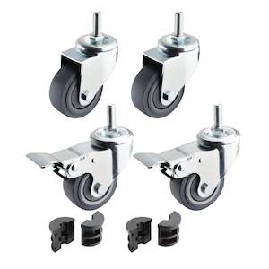 Vogue Spares: Castors for Vogue Stainless Steel Tables (Pack of 4)