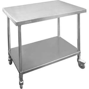 Commercial Kitchen Cabinets: Modular Systems Mobile Workbench WBM7-2400/A