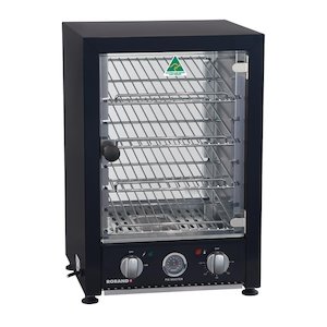 Pie Warmers And Hot Food Displays: Roband Pie Warmer Black with light 25 pies
