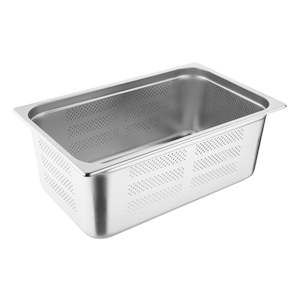 Vogue: Vogue Perforated St/St - GN 1/1 200mm K843-A