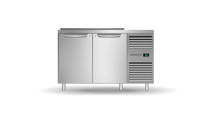 Skope Two Solid Door Salad Preparation Drop-in Collar GN1/3 Right Hand Fridge - &hellip;