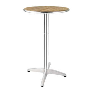 Cafe Tables: Bolero Ash Round Poseur Height Table 600mm GR332