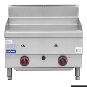 Benchtop Cooking: Gasmax Benchtop 2 Bunner Griddle 600mm - JUS-TRG60ELPG