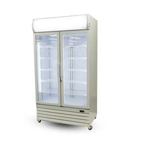 Thermaster: Thermaster Two Glass Door Colourbond Upright Drink Fridge LG-730GE