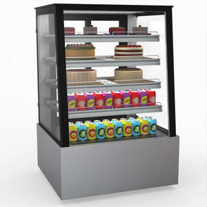 Cake Display Fridge: SLP830C Bonvue Deluxe Chilled Display Cabinet 900x800x1350