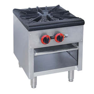 Commercial Gas Cooktop: Gasmax Gas Dual Ring Single Burner Single Hob - RB-1ELPG
