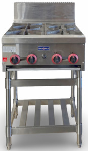 Gasmax: FED GasMax RB-4E 4 Burner Cooktop + Stand - 843926