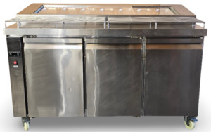 Thermaster: FED PWB180 Sandwich Prep Fridge - 859109